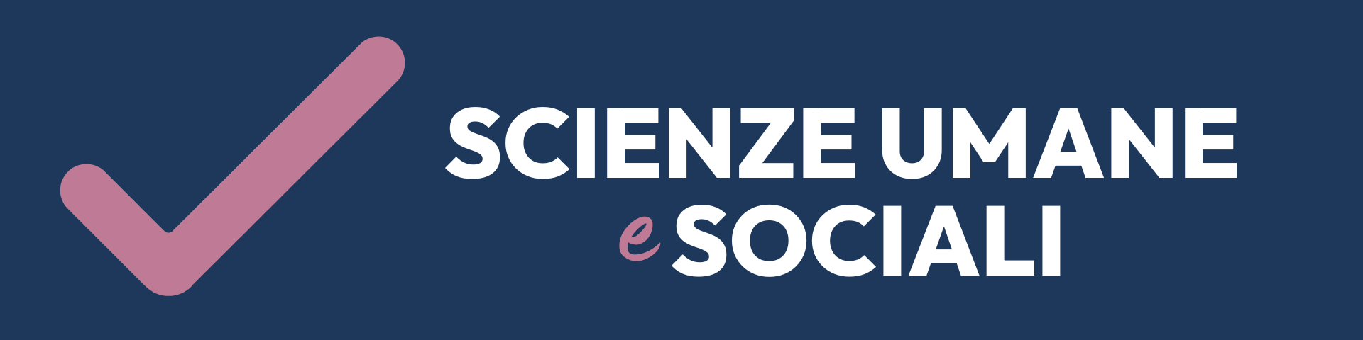 Scienze Umane e Sociali