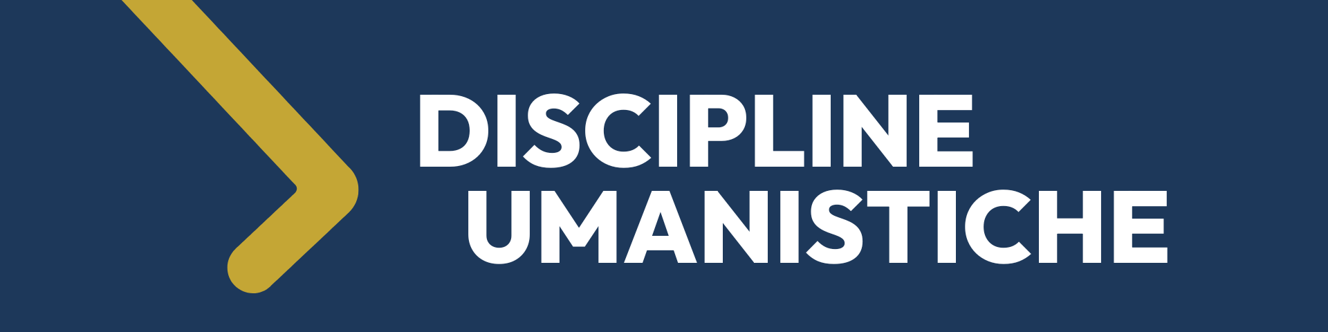 Discipline umanistiche