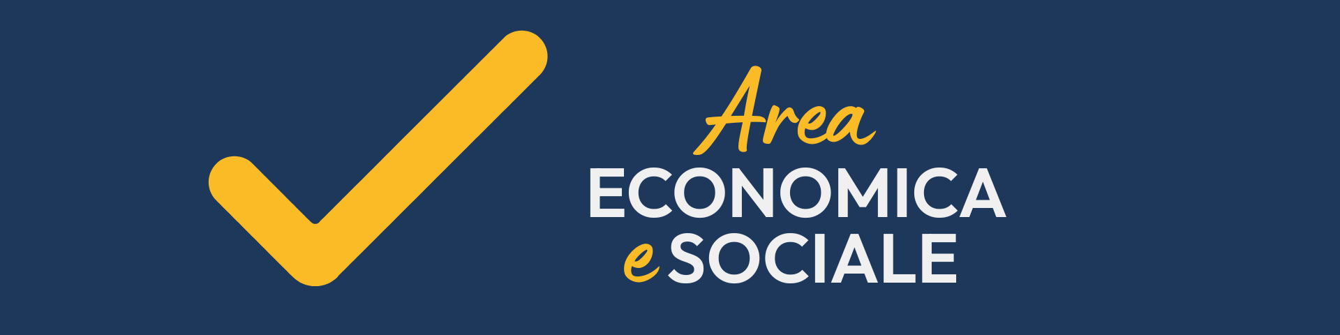 Area sociale ed economica