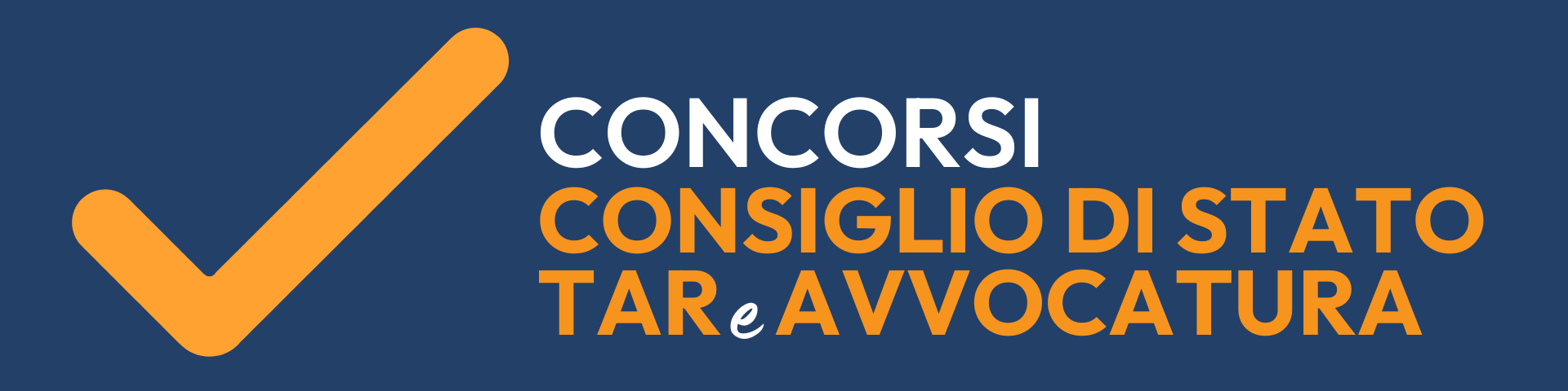 Concorsi Avvocatura e Consiglio di Stato e TAR