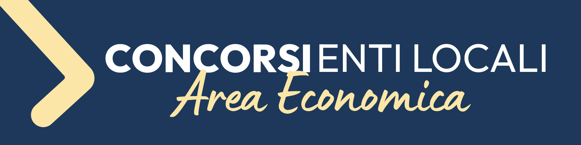 Area economico-finanziaria Area economico-finanziaria