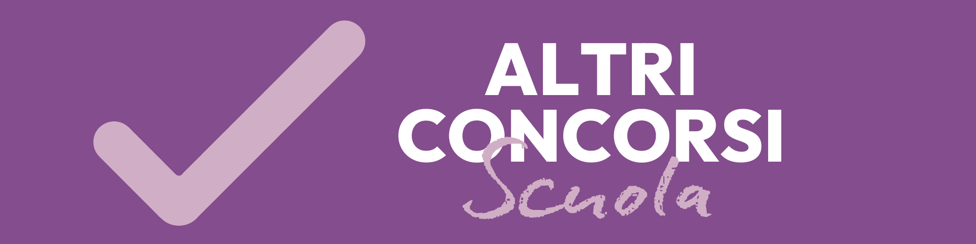 Altri concorsi nella scuola