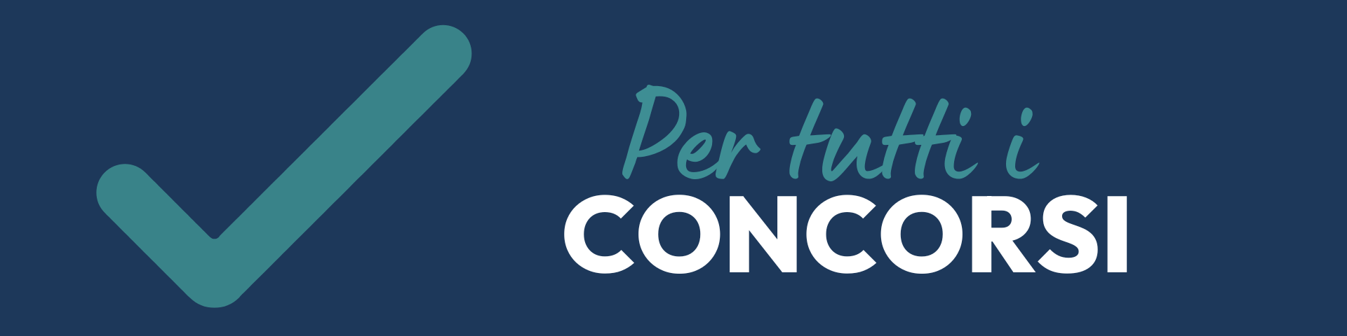 Per tutti i concorsi