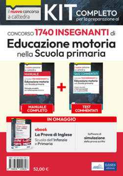 Kit concorso 1.740 insegnanti di educazione motoria nella scuola primaria