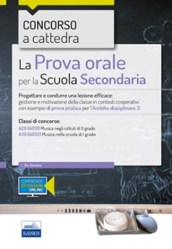 [EBOOK] Concorso a cattedra - La prova orale per l'Ambito disciplinare 3 (Musica)