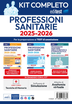 Test Professioni Sanitarie 2025: Kit completo