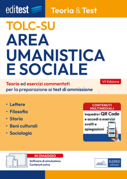TOLC-SU 2025: manuale per i test di ammissione di Area umanistica e Sociale