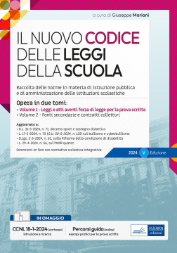 il nuovo Codice delle Leggi della Scuola 2024