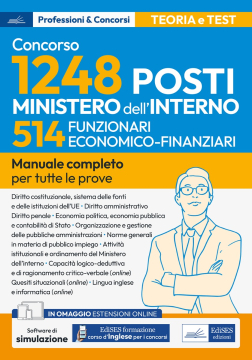 Concorso RIPAM - 514 Funzionari economico-finanziari Ministero dell'Interno 