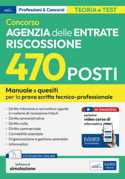 Concorso 470 posti di addetto alla riscossione Agenzia delle Entrate