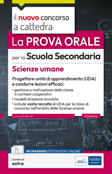 Concorso a cattedra - La prova orale per la scuola secondaria - Scienze umane