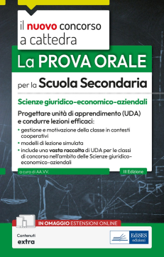 Concorso a cattedra - La prova orale per la scuola secondaria - Scienze  giuridico-economico-aziendali