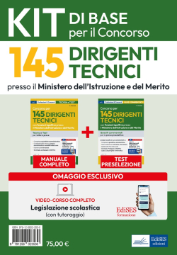 Kit base per il concorso 145 Dirigenti tecnici