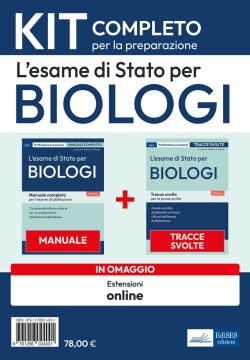 Kit completo Esame di Stato Biologi