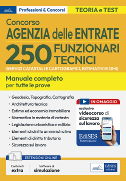 Manuale concorso 250 Funzionari Tecnici - Agenzia delle Entrate
