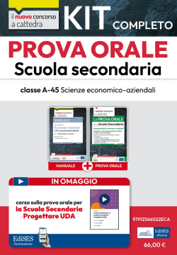 Kit prova orale Scienze Economico-Aziendali