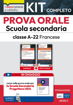 Kit prova orale Francese nella scuola secondaria