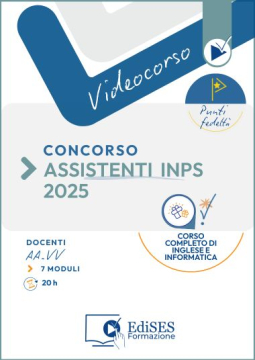 Concorso INPS - Videocorso per ASSISTENTI 2025