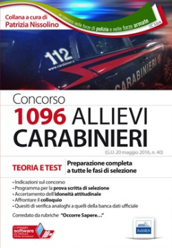 [EBOOK] Concorso 1096 Allievi Carabinieri