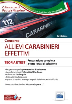 Concorso Allievi Carabinieri Effettivi