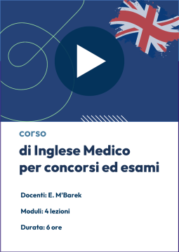 Videocorso online di Inglese Medico