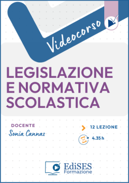 Videocorso online sulla Legislazione e normativa scolastica