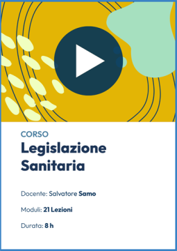 Videocorso di Legislazione Sanitaria - Ordinamento del Servizio Sanitario Nazionale
