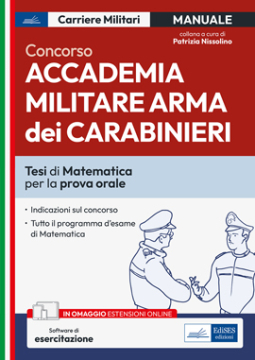 Concorso Accademia Carabinieri - Tesi di Matematica per la prova orale
