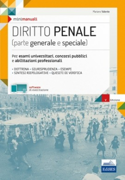 [EBOOK] MiniManuale di Diritto penale (parte generale e speciale)