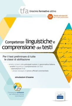 [EBOOK] TFA Competenze linguistiche e Comprensione dei testi