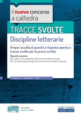 Tracce svolte di Discipline letterarie Tracce svolte di Discipline letterarie