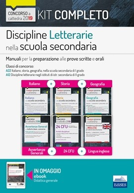 KIT Completo Discipline Letterarie nella scuola secondaria KIT Completo Discipline Letterarie nella scuola secondaria