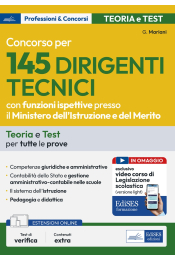 Concorso 145 posti Dirigente tecnico con funzioni ispettive - Ministero Istruzione e del Merito