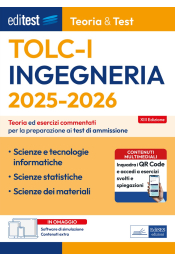 TOLC-I 2025:  manuale di teoria per il test di Ingegneria