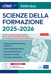 Test Scienze della Formazione Primaria 2025: raccolta di 3.000 Quiz