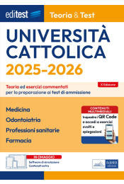 Test Cattolica 2025: Manuale per Medicina, Professioni Sanitarie e Farmacia