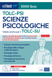 TOLC-PSI 2025: raccolta di 3.000 Quiz per il test di Scienze Psicologiche 