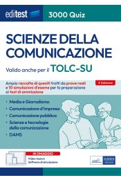 Test Scienze della Comunicazione 2025 - TOLC-SU: raccolta di 3000 Quiz 