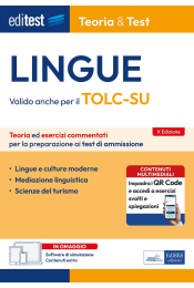 Test Lingue 2025 - TOLC-SU: manuale di teoria
