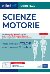 Test Scienze Motorie 2025: raccolta di 3.000 Quiz