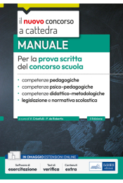 Manuale per la prova scritta del concorso scuola 2024-2025