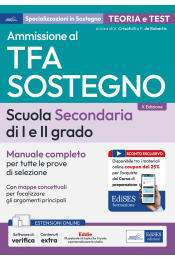 Manuale Concorso TFA Sostegno Didattico nella scuola secondaria di I e II grado 2025