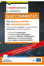 Quiz commentati per la prova scritta del concorso scuola 2024-2025