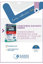 Videocorso intensivo con lezioni live per il Concorso Docenti PNRR3