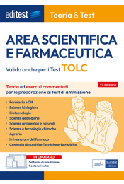  Test Area Scientifica e Farmaceutica - TOLC-B, TOLC-S, TOLC-F, TOLC-AV: Manuale di Teoria 