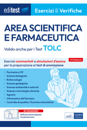  Test Area Scientifica e Farmaceutica - TOLC-S, TOLC-B, TOLC-F, TOLC-AV: Eserciziario