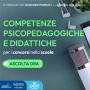 Podcast sulle competenze psicopedagogiche e didattiche per insegnare nella scuola