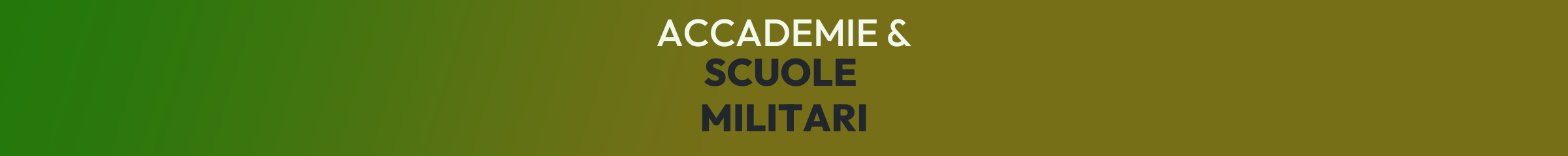 Accademie e scuole militari