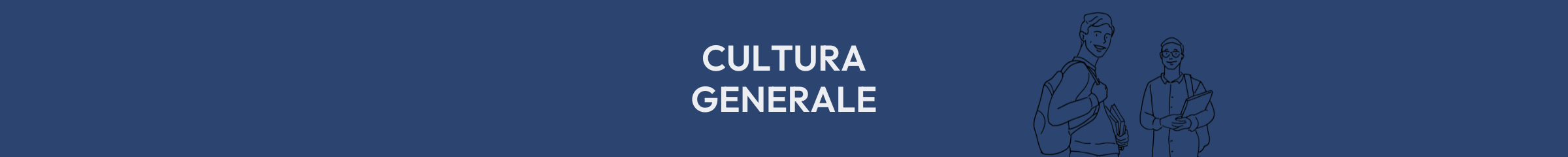 Cultura generale Cultura generale