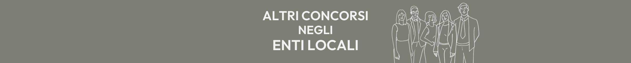 Altri concorsi negli enti locali